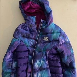 ZeroXposure Girls Hooded Winter Puff Jacket 10/12